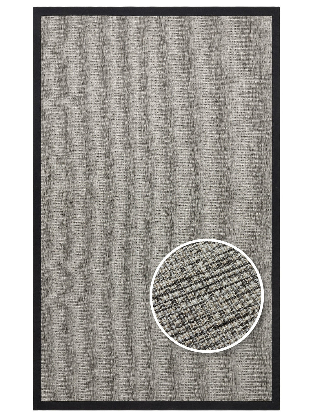 Dream Bordered, Lint-Free, Easy-to-Clean Sisal Carpet Suitable for Indoor and Outdoor Use 2705GB