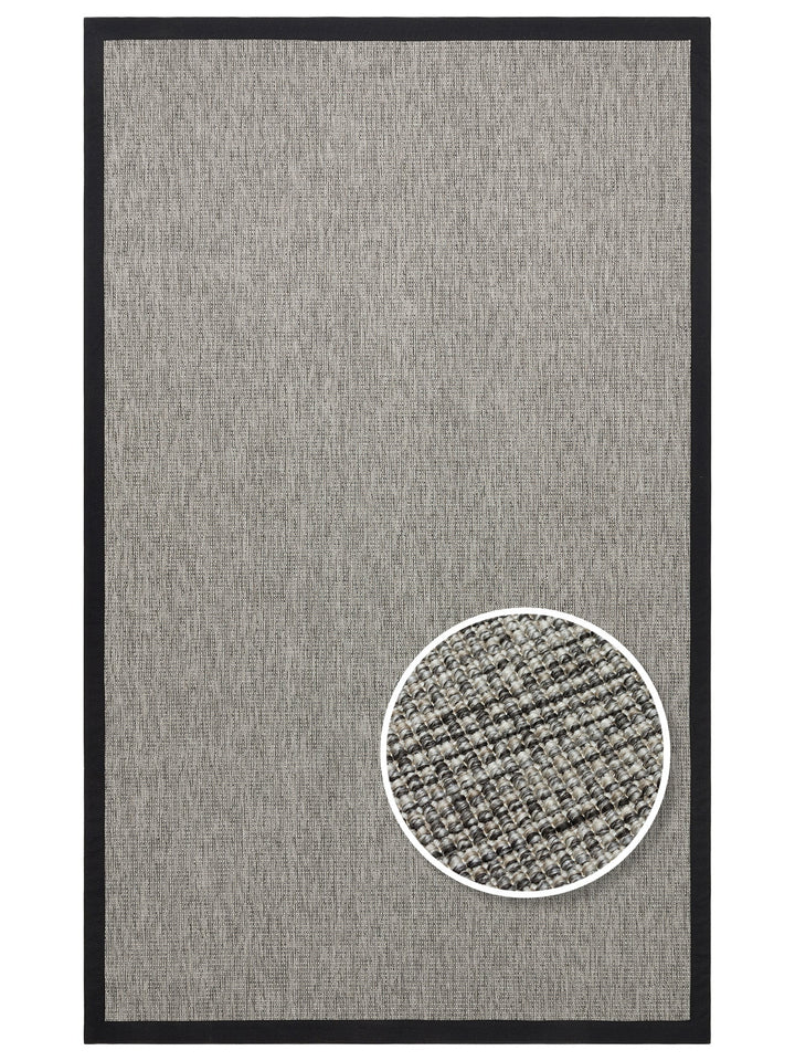 Dream Bordered, Lint-Free, Easy-to-Clean Sisal Carpet Suitable for Indoor and Outdoor Use 2705GB
