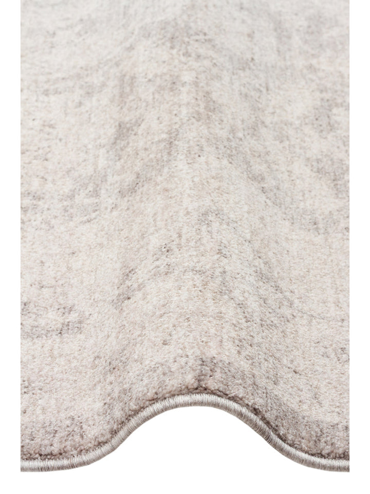 Tabriz Series Vintage Patterned Modern Soft Textured Carpet 01 GREY