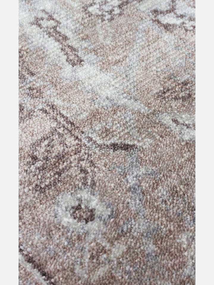 Çırağan %100 Naturel Özel Işıltılı El Emeği ile Özel Tezgahlarda Üretilen TENCEL™ Uşak Halısı 07SMGR - Carpetdocia