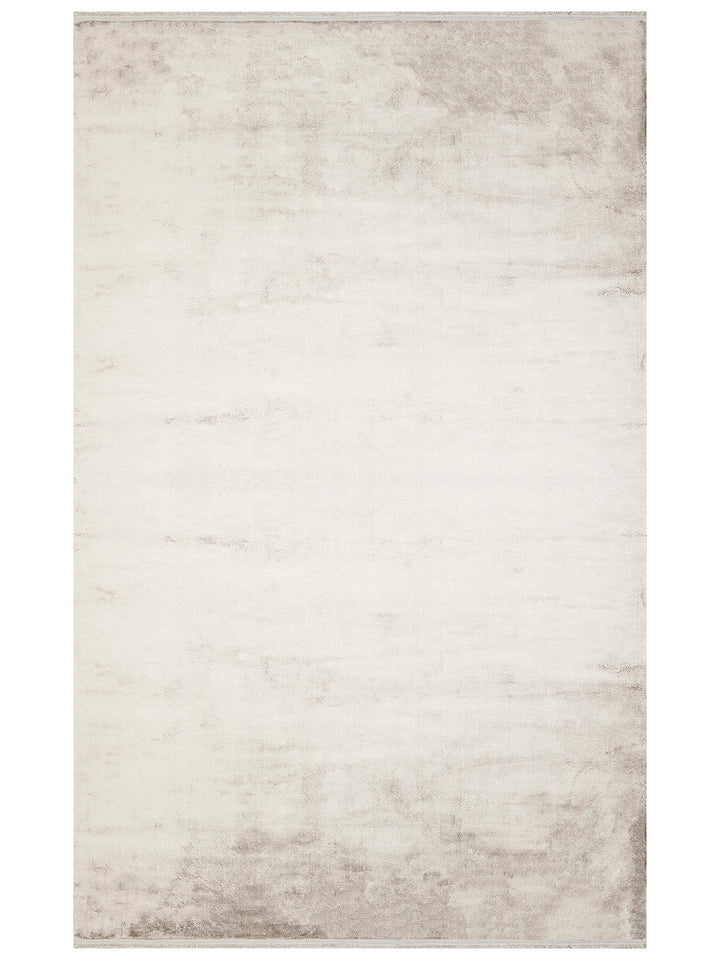 Oushak Plain %100 Naturel Düz Renk El Emeğiyle Özel Tezgahlarda Üretilen Viskon Uşak Halısı PLNSLV - Carpetdocia - kusbakisi