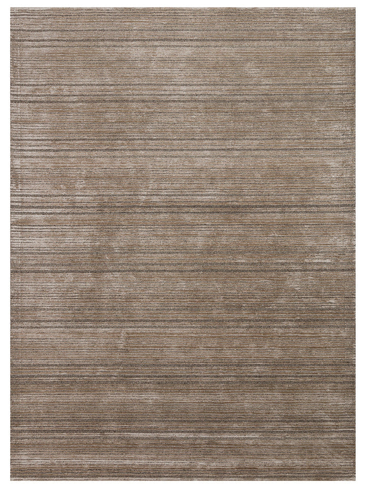 Palermo Serie Woll- und TENCEL™-Mischung handgeknüpfter Teppich GREY