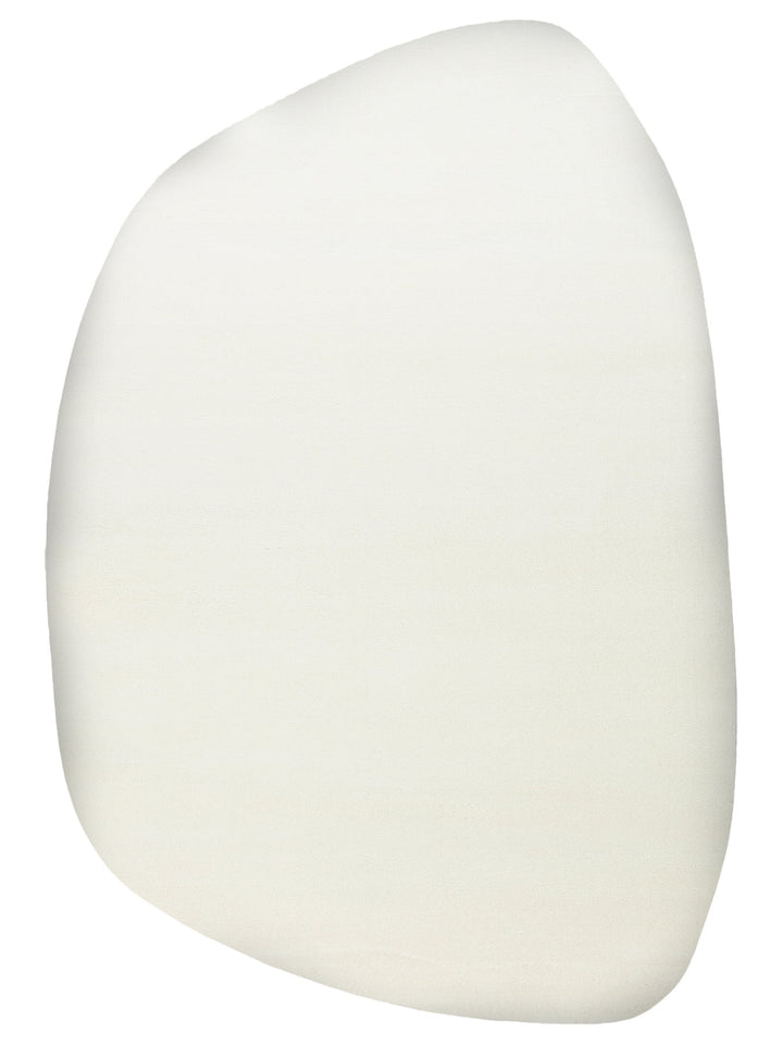 Peace Art Hav Does Not Shed Soft Touch Elegant Shaggy Carpet 03 WHITE