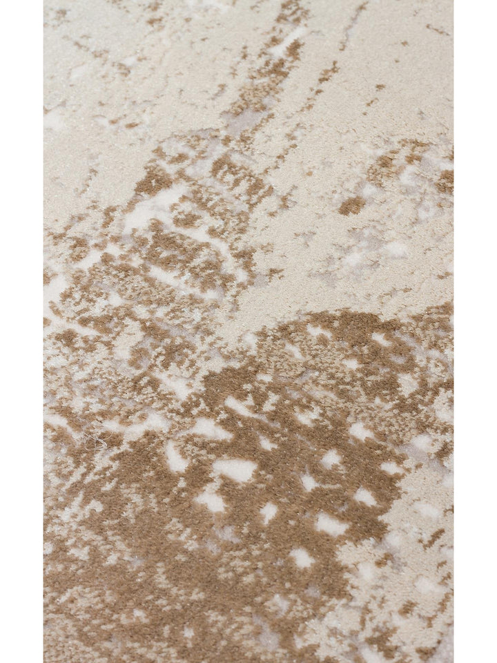 Cairo Serisi Extra Yumuşak Dokulu Sık Dokuma Modern Desenlere Sahip Şık Salon Halısı 06 BEIGE GREY - Carpetdocia