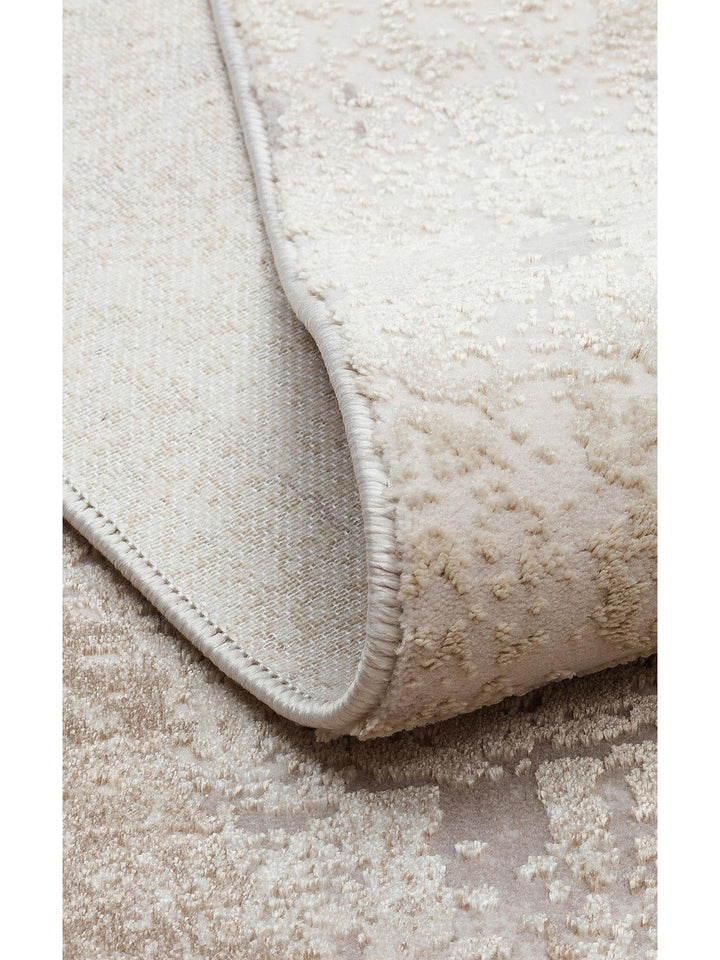 Cairo Serisi Extra Yumuşak Dokulu Sık Dokuma Modern Desenlere Sahip Şık Salon Halısı 06 BEIGE GREY - Carpetdocia