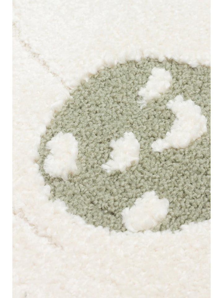 Carpetdocia Kids Pastel Renkli Hav ve Toz Vermeyen Çocuk Halısı 02 CREAM MULTY - Carpetdocia