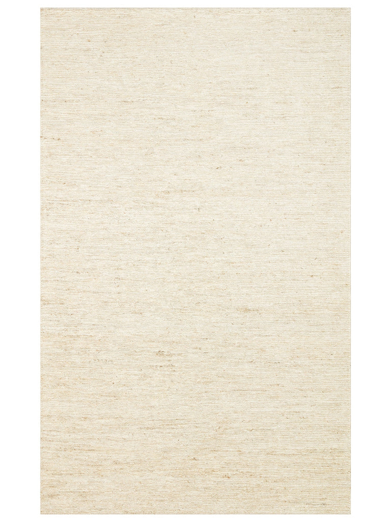 Coffee 100% Natural Hemp Living Room Hall Hallway Entrance Bedroom Knitted Carpet PLAIN IVORY