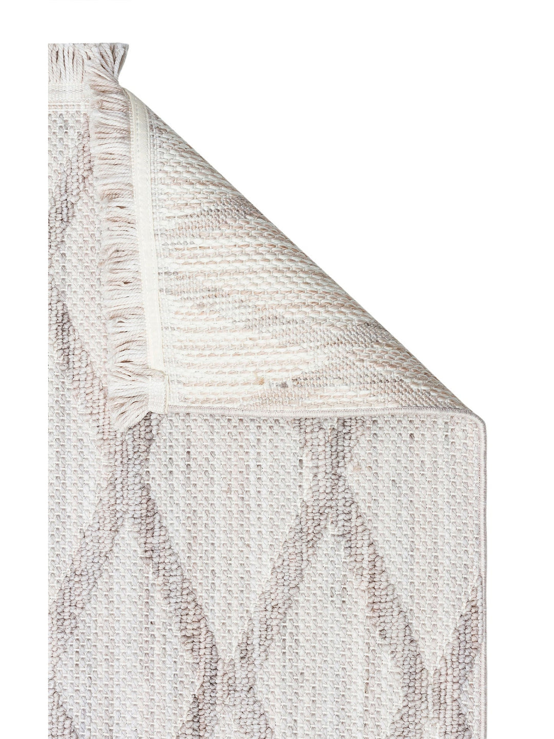 Comfy Modern Desenli Oturma Odası Koridor Antre Yatak Odası Örgü Dokuma Halı 04 GREY - Carpetdocia
