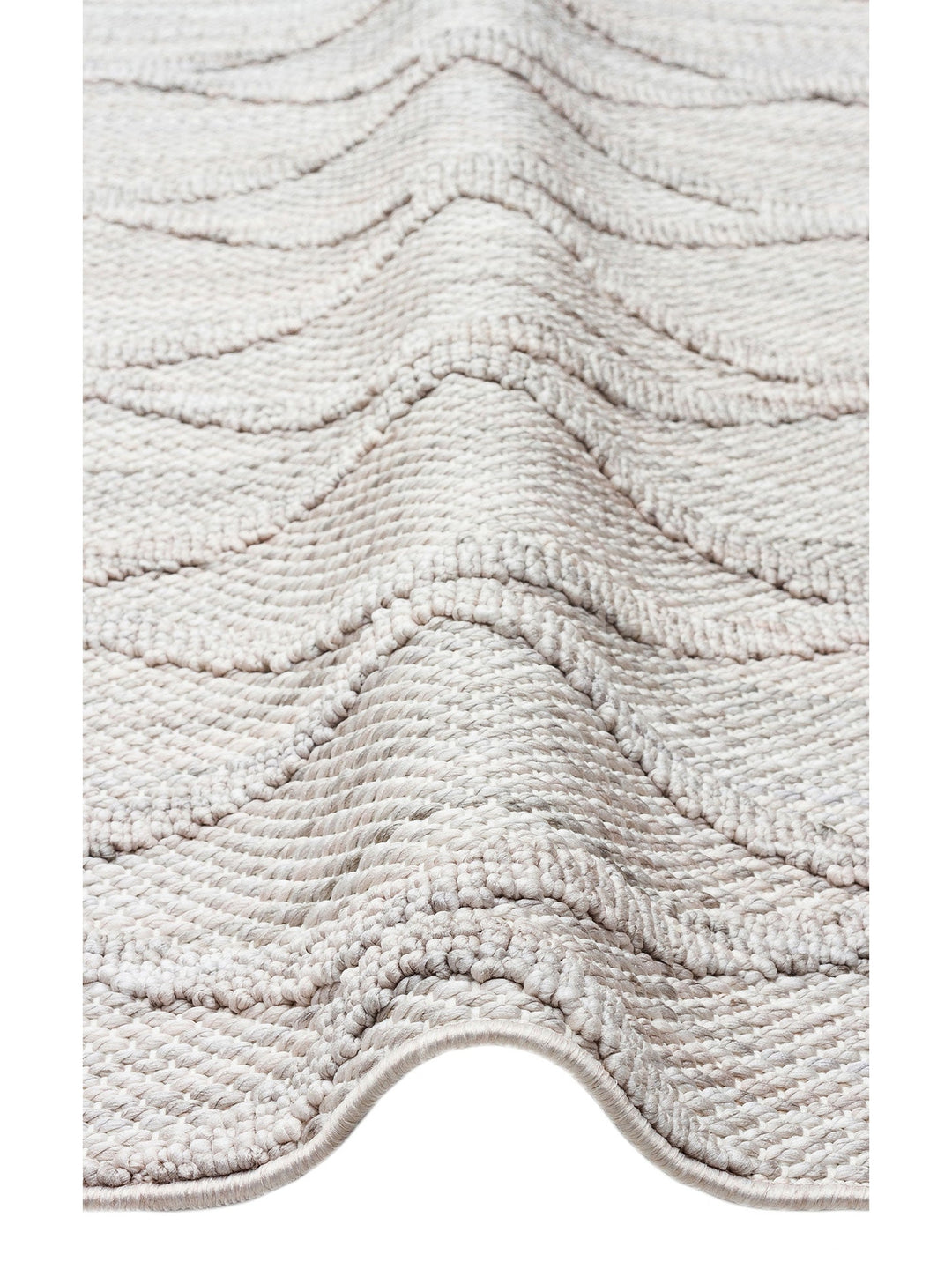 Comfy Modern Desenli Oturma Odası Koridor Antre Yatak Odası Örgü Dokuma Halı 04 GREY - Carpetdocia