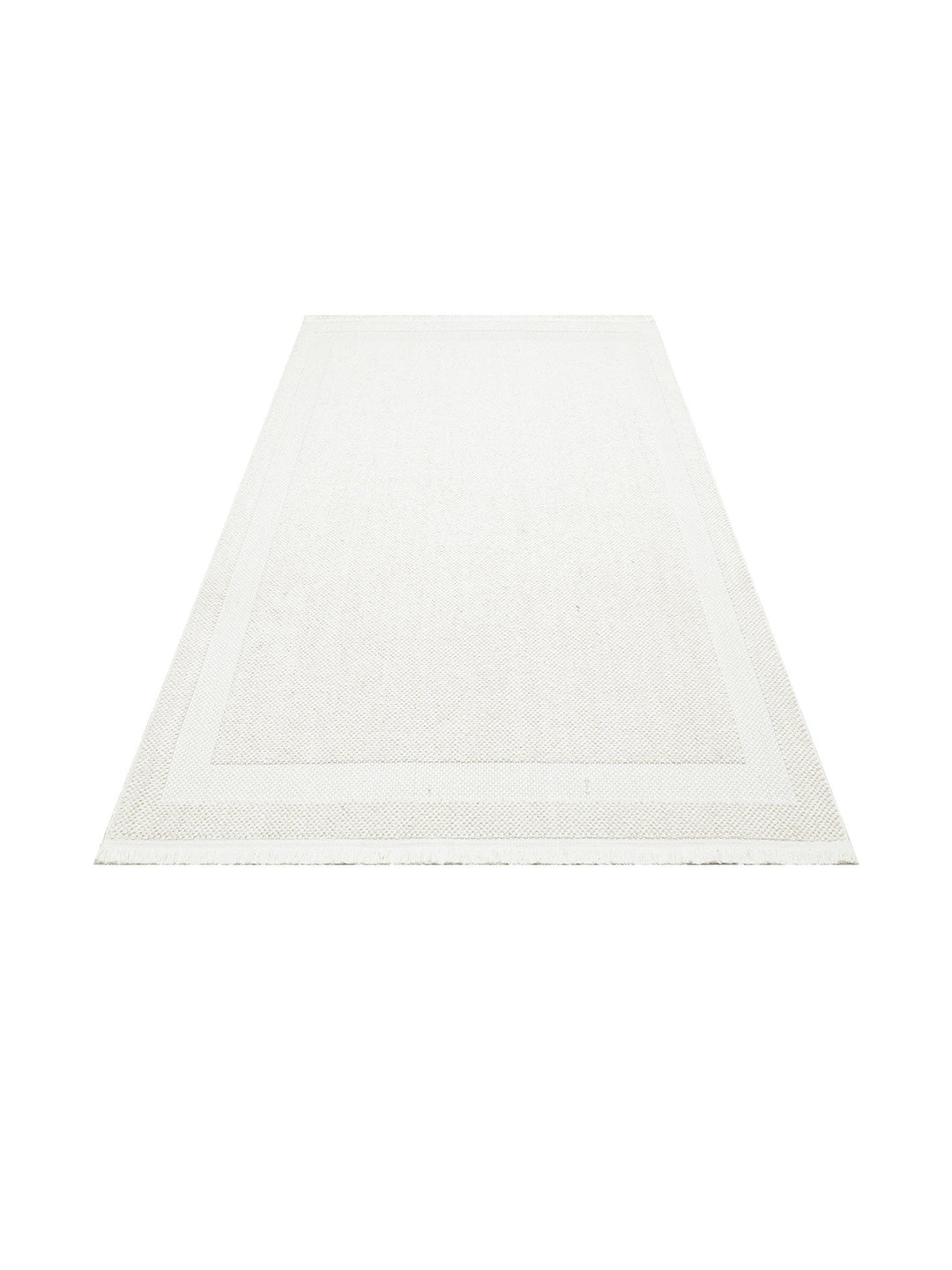 Comfy Modern Desenli Oturma Odası Koridor Antre Yatak Odası Örgü Dokuma Halı 05 CREAM - Carpetdocia