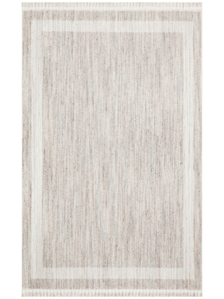 Comfy Modern Desenli Oturma Odası Koridor Antre Yatak Odası Örgü Dokuma Halı 05 GREY - Carpetdocia