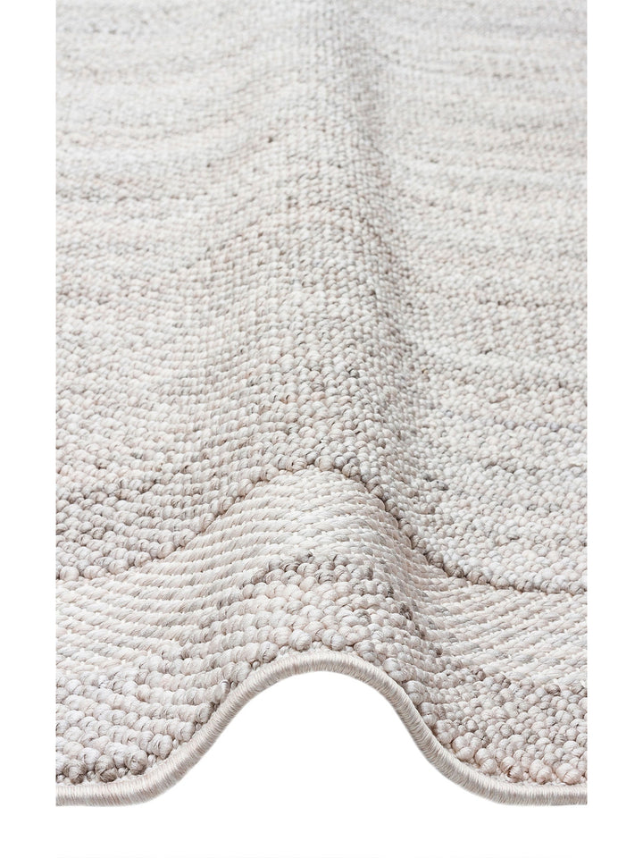 Comfy Modern Desenli Oturma Odası Koridor Antre Yatak Odası Örgü Dokuma Halı 05 GREY - Carpetdocia