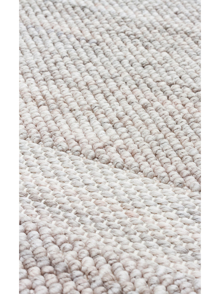 Comfy Modern Desenli Oturma Odası Koridor Antre Yatak Odası Örgü Dokuma Halı 05 GREY - Carpetdocia
