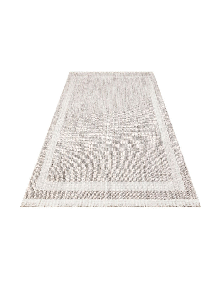 Comfy Modern Desenli Oturma Odası Koridor Antre Yatak Odası Örgü Dokuma Halı 05 GREY - Carpetdocia
