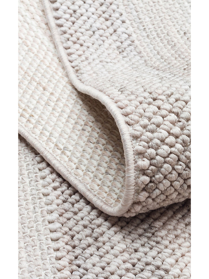 Comfy Modern Desenli Oturma Odası Koridor Antre Yatak Odası Örgü Dokuma Halı 05 GREY - Carpetdocia