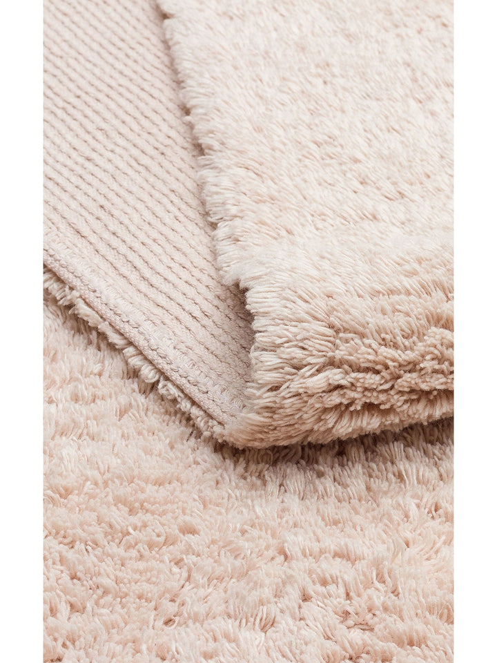 Cotton Baby %100 Naturel Pamuk Yıkanabilir Kaymaz Tabanlı Bebek Halısı PLAIN BEIGE - Carpetdocia