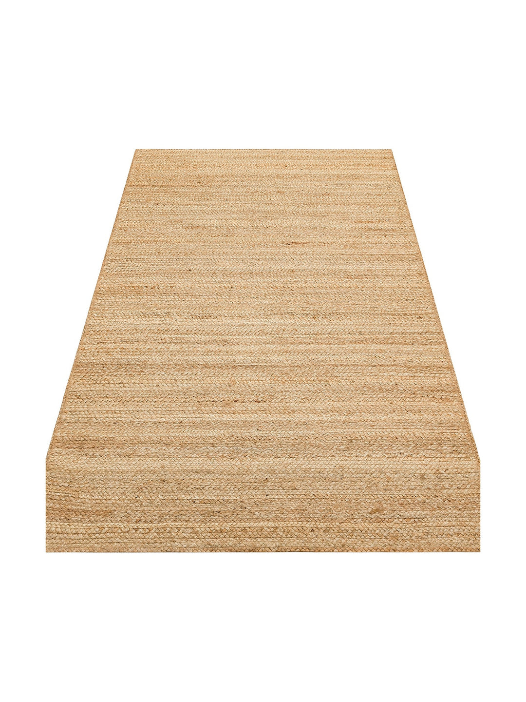 Crown Jüt %100 Naturel El Dokuma Oturma Odası Koridor Antre Mutfak Balkon Hasır Halı 12 NATURAL - Carpetdocia
