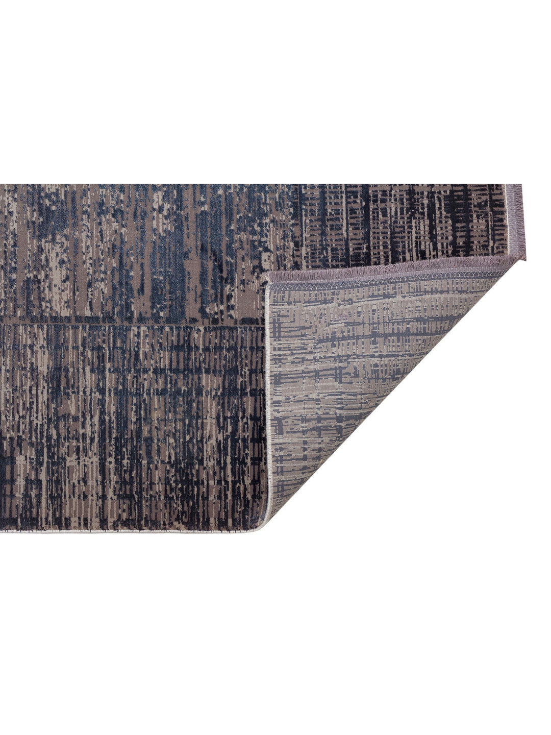 Elegant Dyed Özel Işıltılı Yüksek Kaliteli Sık Dokuma Salon Oturma Odası Koridor Modern Halı 02 NAVY - Carpetdocia
