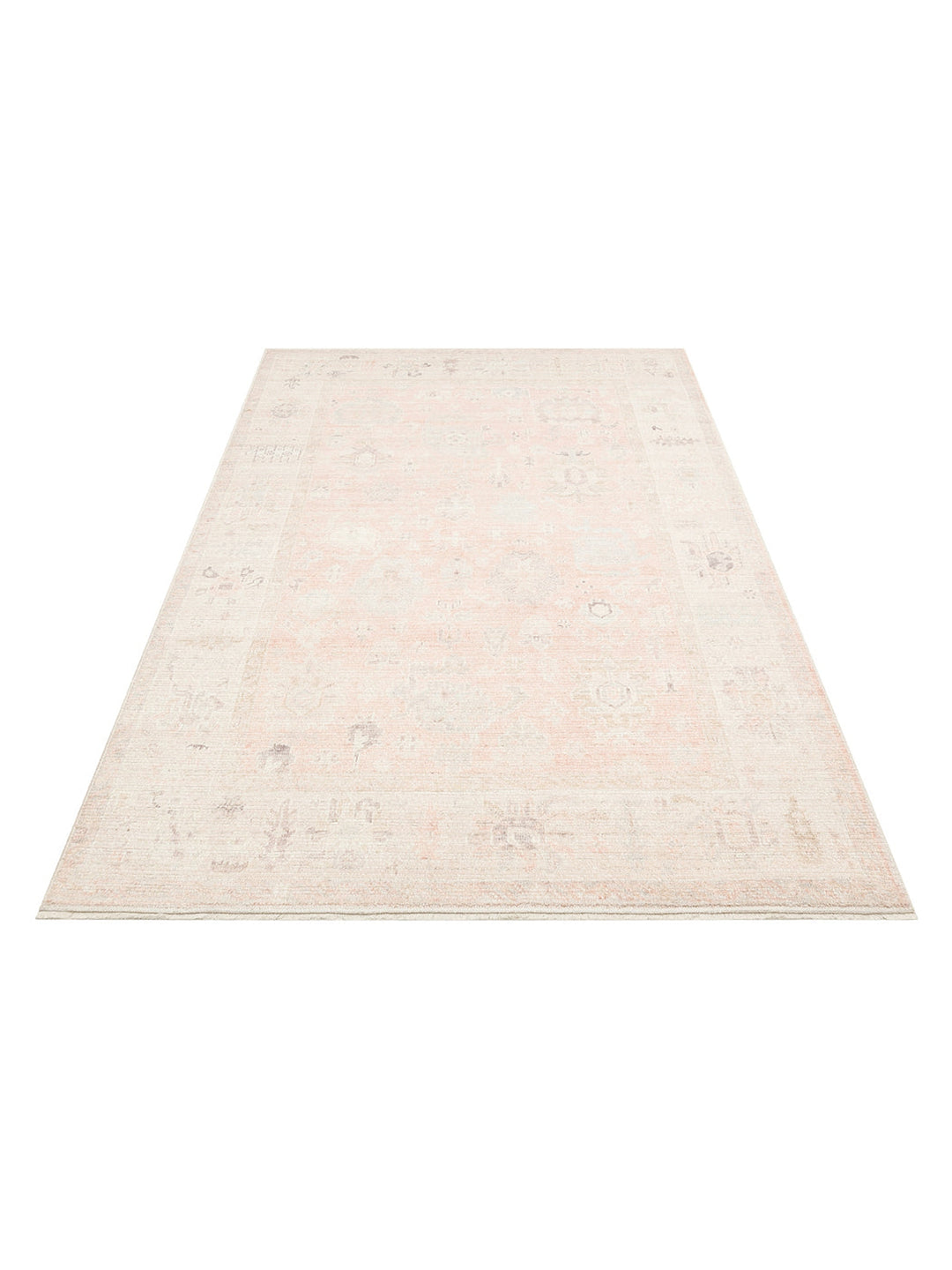 Floransa Serisi Pastel Tonlara Sahip Vintage Desenli Şık Halı 01 PASTEL - Carpetdocia