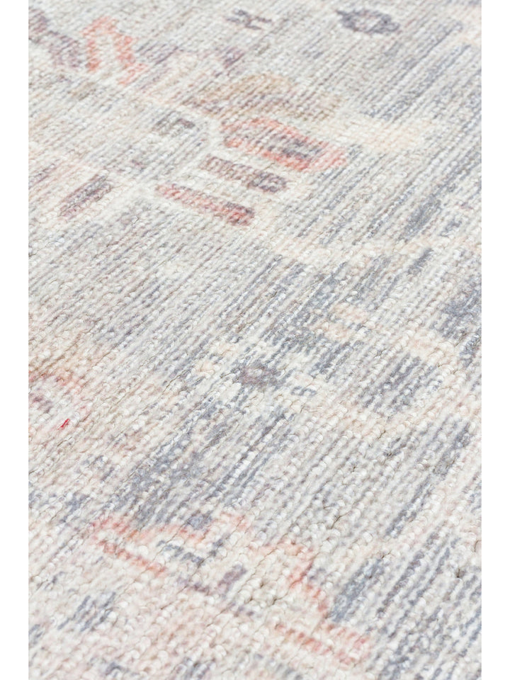 Floransa Serisi Pastel Tonlara Sahip Vintage Desenli Şık Halı 02 SKY - Carpetdocia