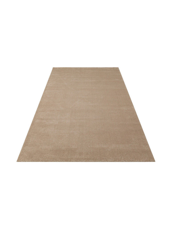 Lamma Serisi Sade Desenli Oturma Odası Salon Koridor Antre Yatak Odası Modern Halı PLAIN BEIGE - Carpetdocia