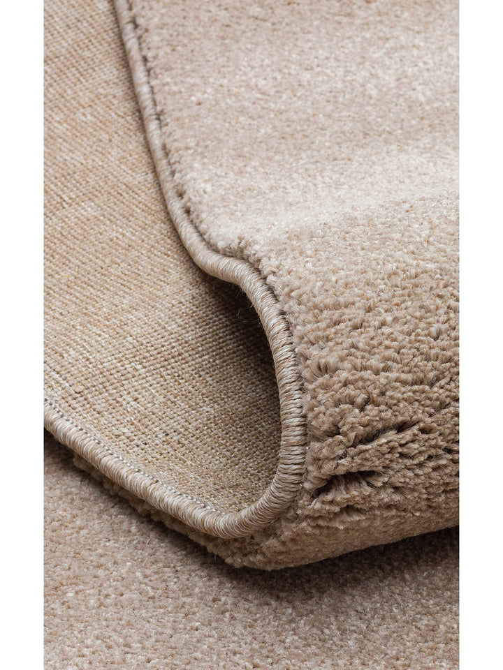 Lamma Serisi Sade Desenli Oturma Odası Salon Koridor Antre Yatak Odası Modern Halı PLAIN BEIGE - Carpetdocia
