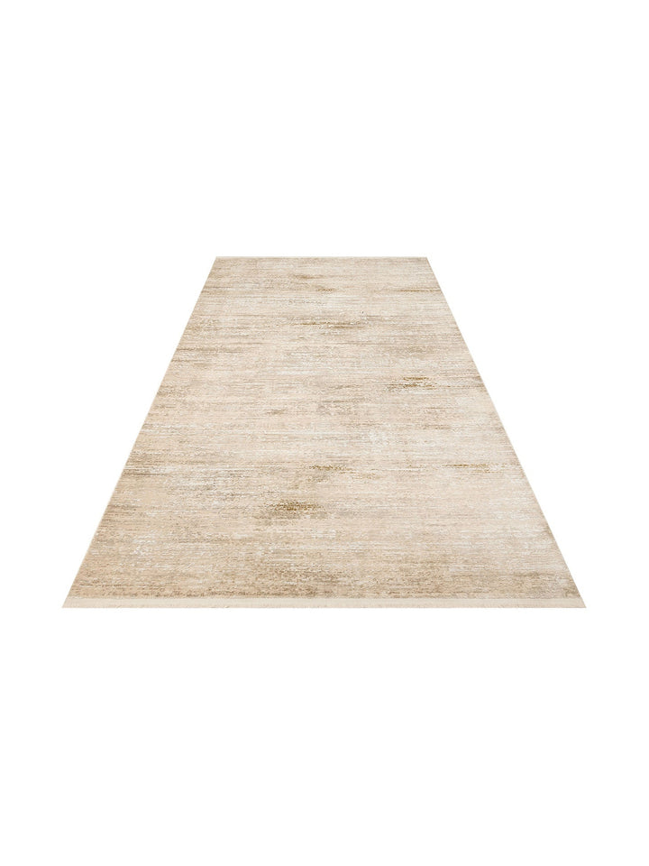 Marble Serisi Modern Desenli Salon Oturma Odası Koridor Antre Şık Halı 01 CREAM BEIGE - Carpetdocia