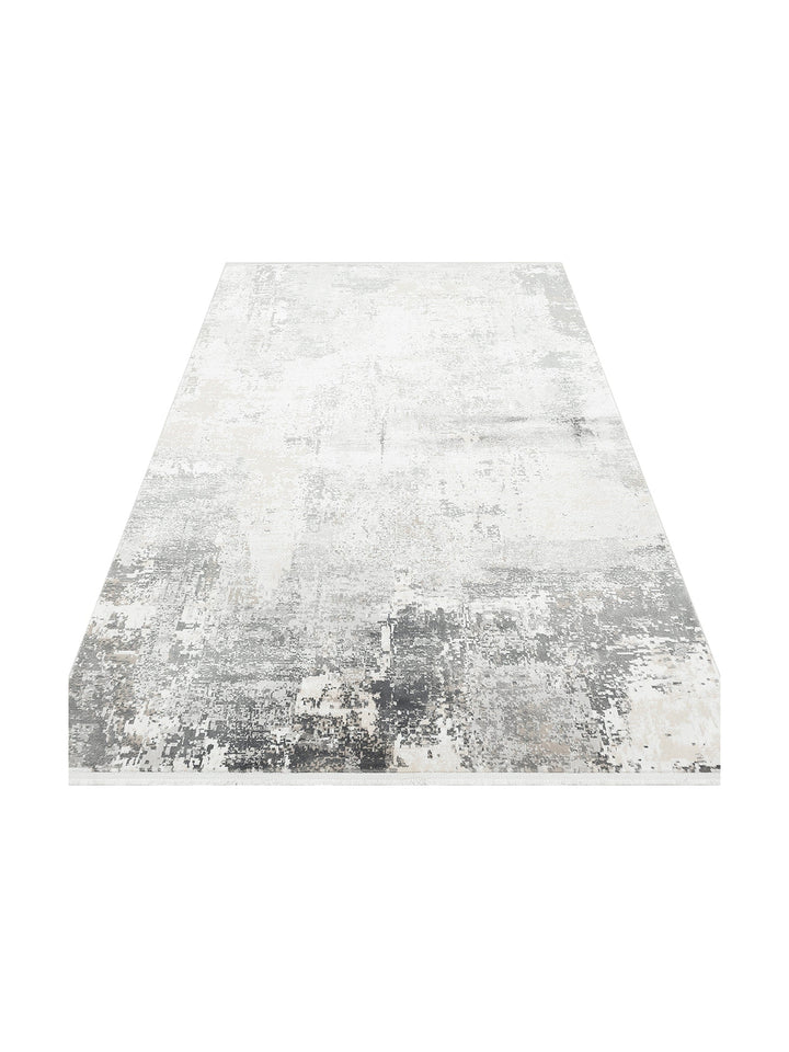 Marble Serisi Modern Desenli Salon Oturma Odası Koridor Antre Şık Halı 04 GREY ANTRASIT - Carpetdocia