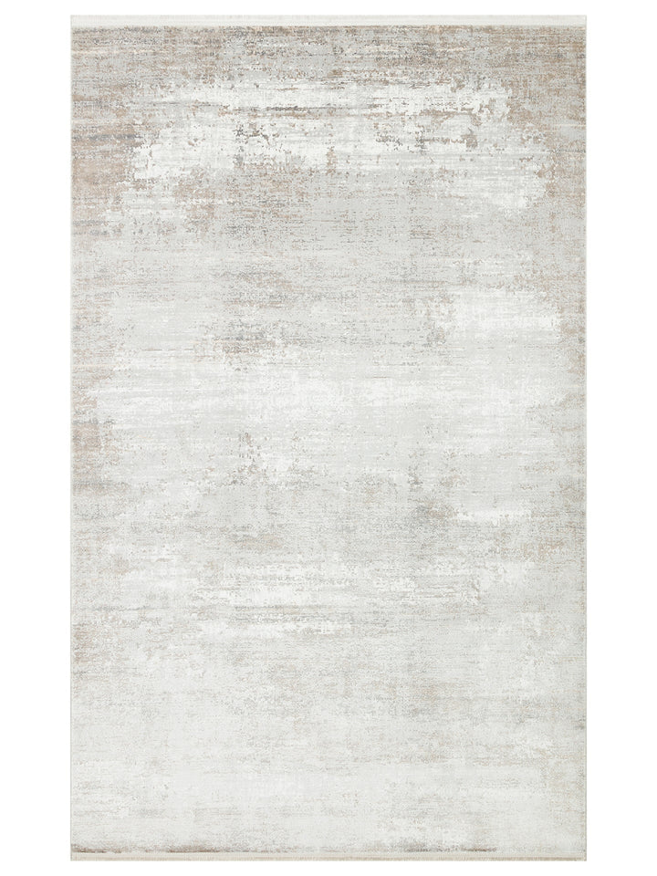 Marble Serisi Modern Desenli Salon Oturma Odası Koridor Antre Şık Halı 05 CREAM GREY - Carpetdocia