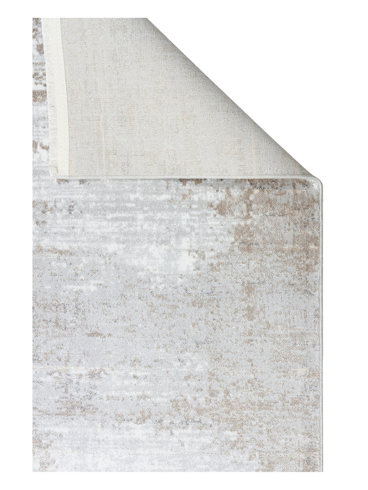 Marble Serisi Modern Desenli Salon Oturma Odası Koridor Antre Şık Halı 05 CREAM GREY - Carpetdocia