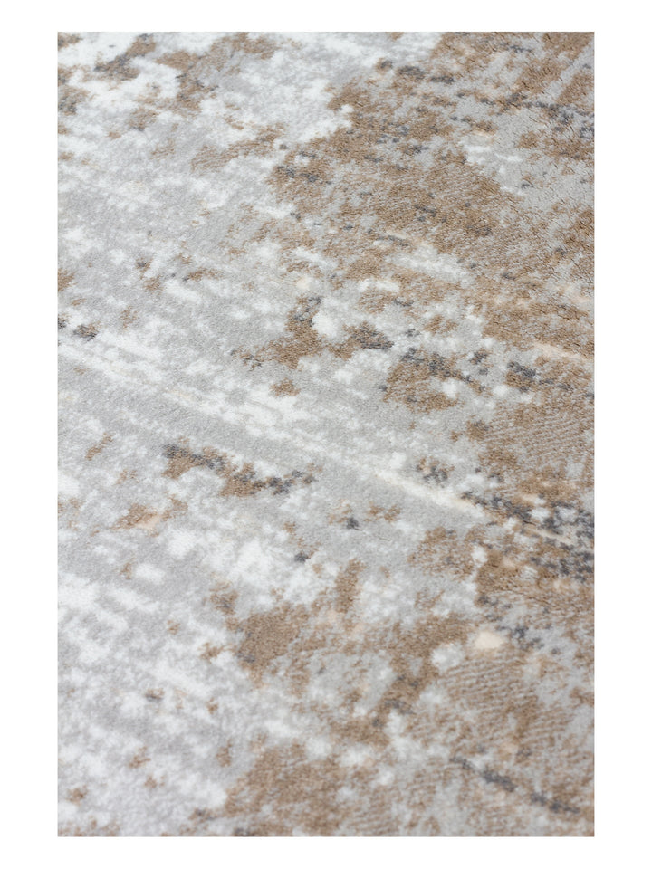 Marble Serisi Modern Desenli Salon Oturma Odası Koridor Antre Şık Halı 05 CREAM GREY - Carpetdocia