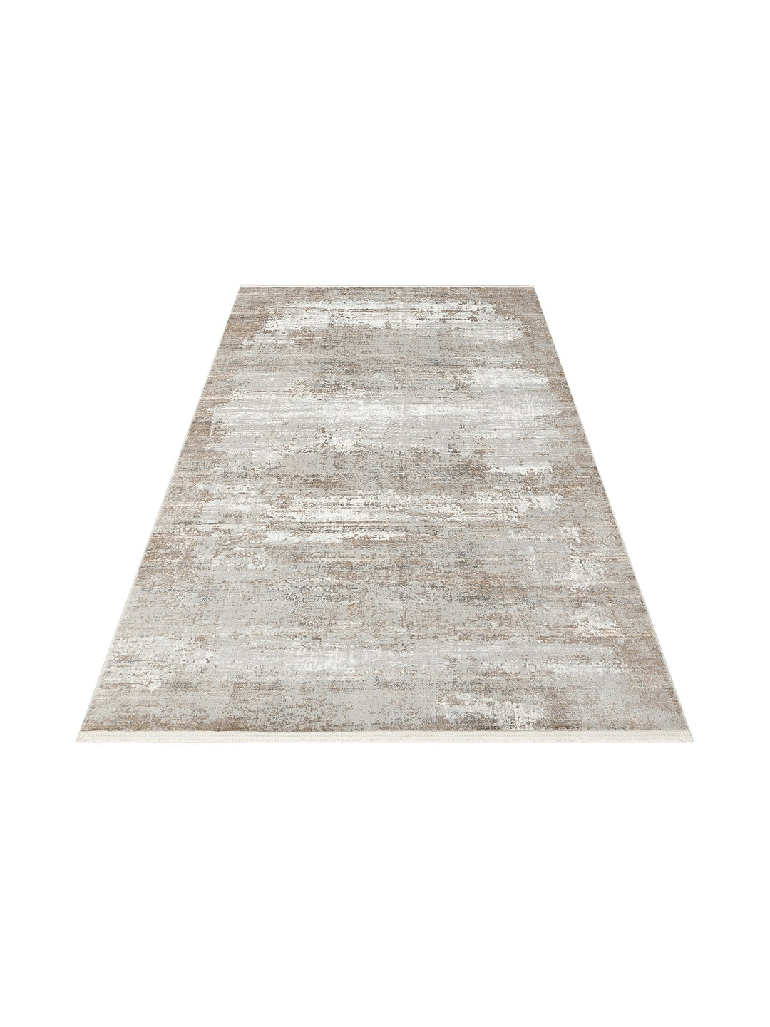 Marble Serisi Modern Desenli Salon Oturma Odası Koridor Antre Şık Halı 05 CREAM GREY - Carpetdocia
