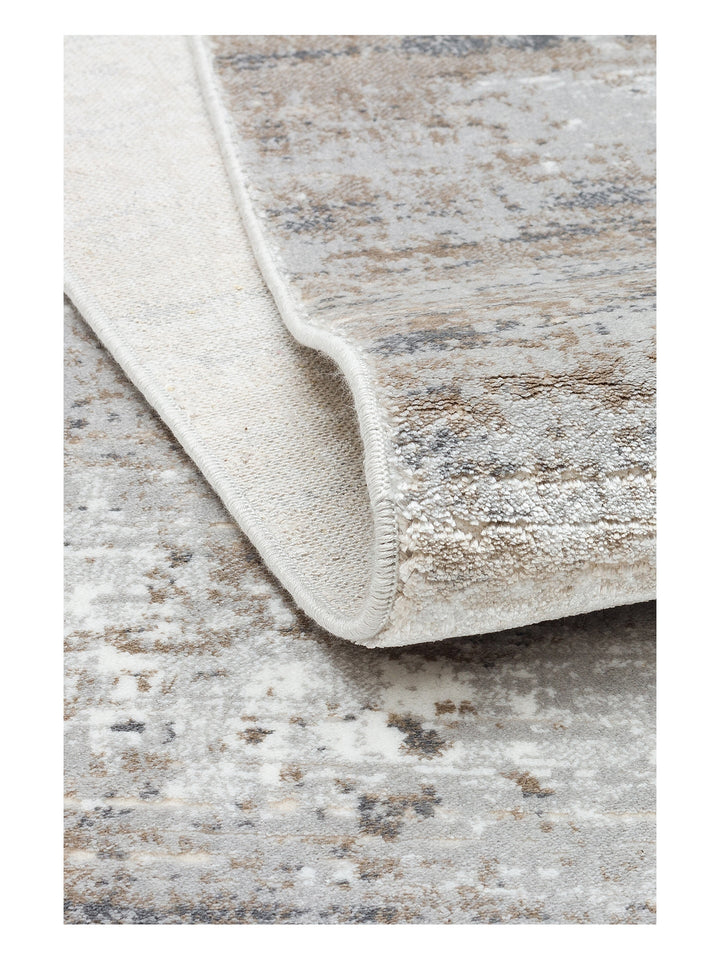 Marble Serisi Modern Desenli Salon Oturma Odası Koridor Antre Şık Halı 05 CREAM GREY - Carpetdocia