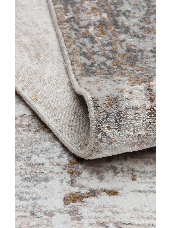 Marble Serisi Modern Desenli Salon Oturma Odası Koridor Antre Şık Halı 08 CREAM BEIGE - Carpetdocia