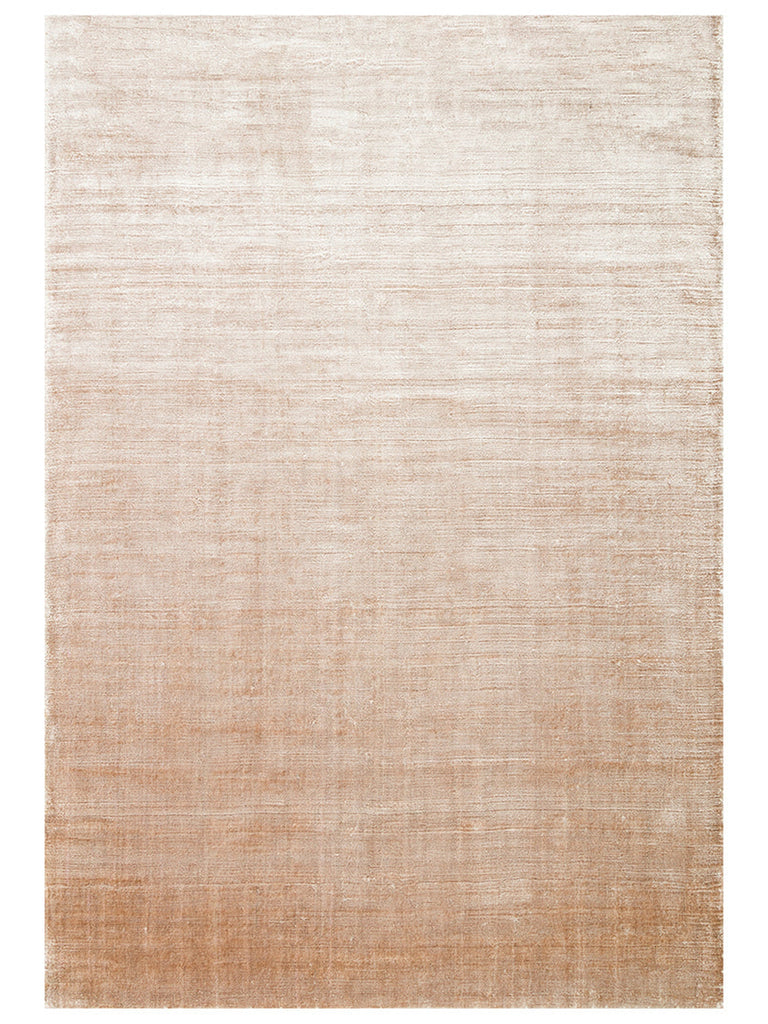 Mulberry Series 100% Rayon Hand Woven Shiny Modern Living Room Carpet LBEIGE