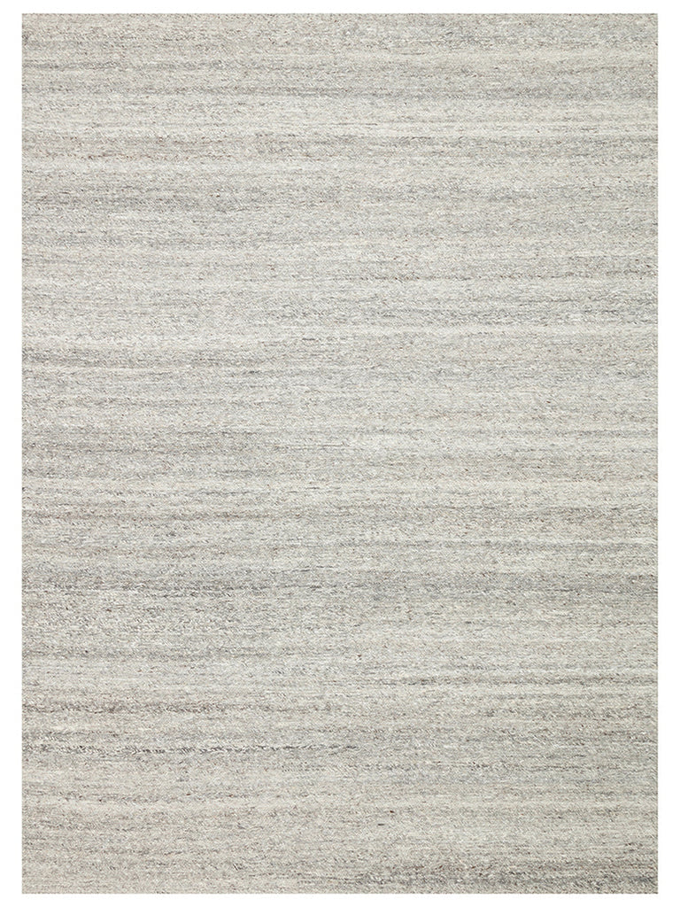 Paglia Series 100% Natural New Zealand Wool Sumac Knot Hand Woven Living Room Sitting Room Carpet GREY