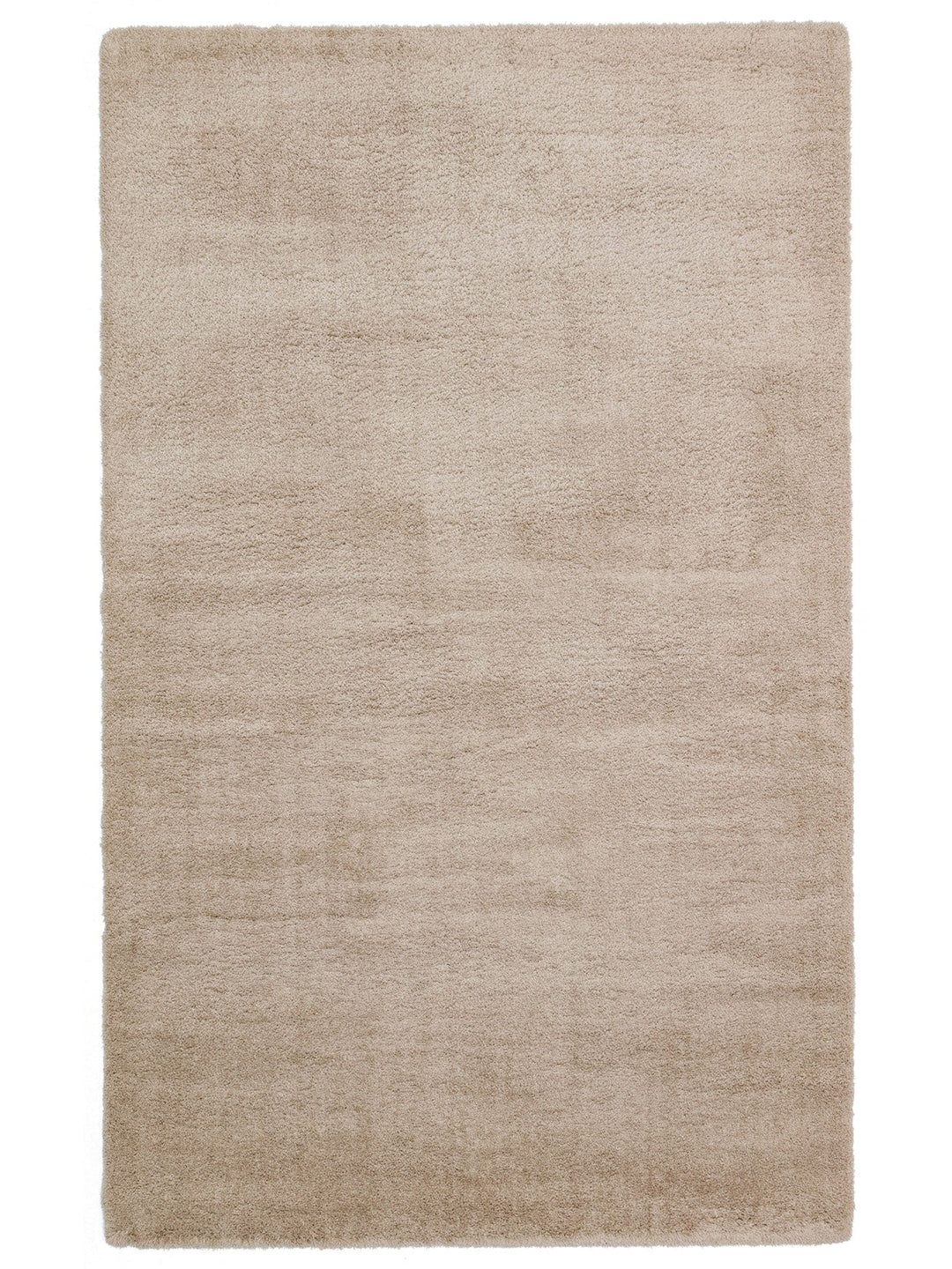 Peluche Hav Toz Vermez Yumuşak Modern Oturma Odası Salon Koridor Pofuduk Shaggy Halı 1006 BEIGE - Carpetdocia