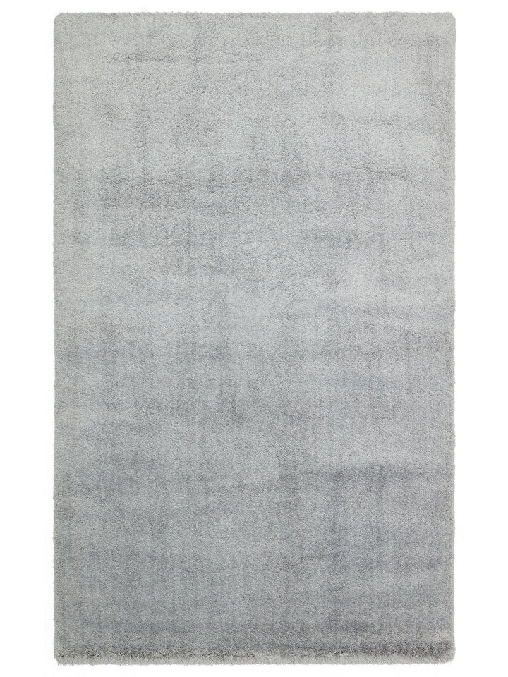 Peluche Hav Toz Vermez Yumuşak Modern Oturma Odası Salon Koridor Pofuduk Shaggy Halı 1006 GREY - Carpetdocia
