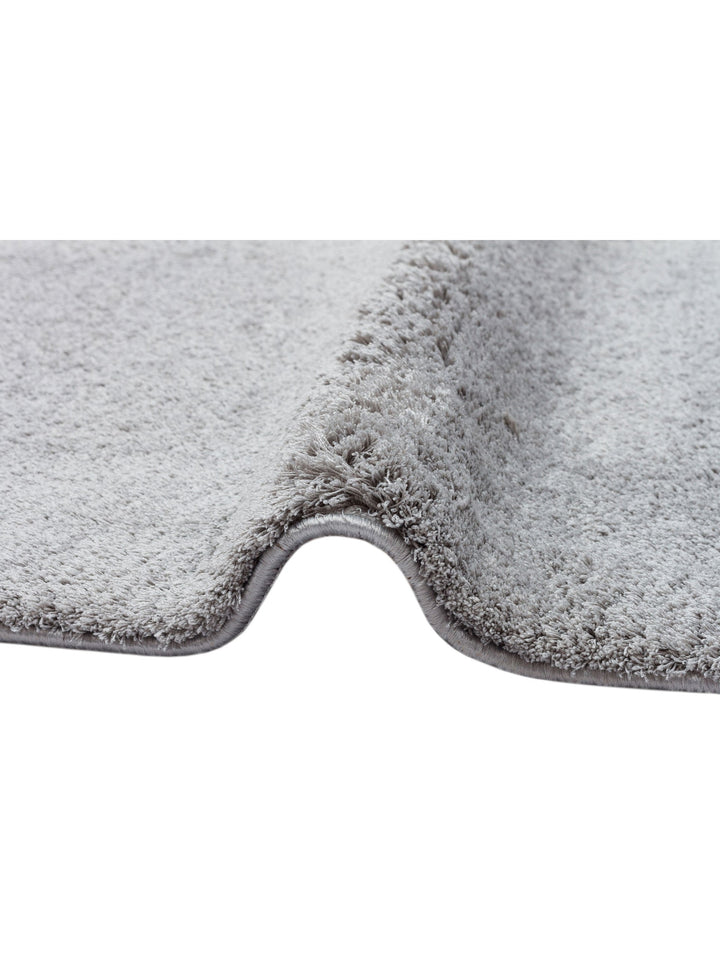 Peluche Hav Toz Vermez Yumuşak Modern Oturma Odası Salon Koridor Pofuduk Shaggy Halı 1006 GREY - Carpetdocia
