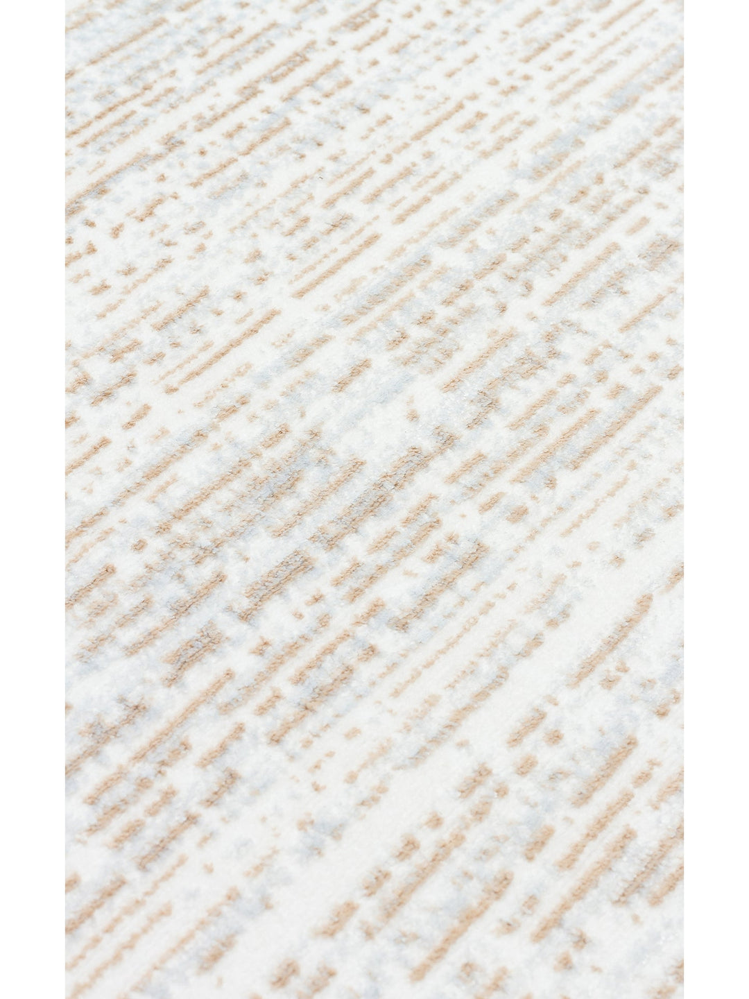 Smooth Yıkanabilir Kaymaz Parlak Oturma Odası Salon Koridor İnce Dokuma Modern Halı 101 BEIGE XW - Carpetdocia