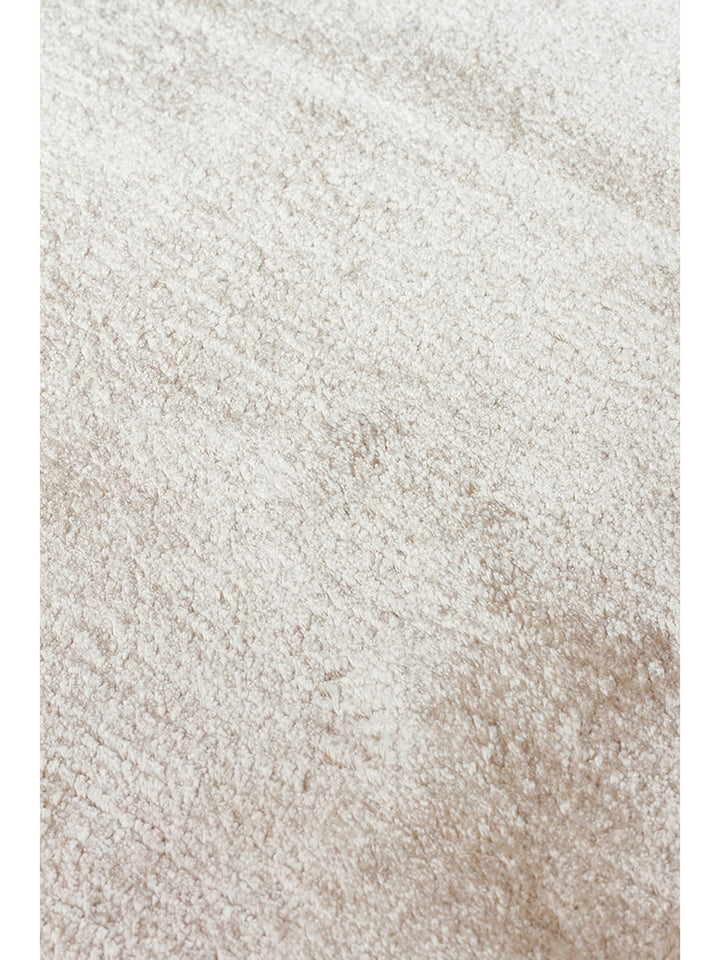 Victoria Serisi %100 Naturel Viskon El Dokuma Sade Modern Salon Oturma Odası Yatak Odası Halı SAND - Carpetdocia