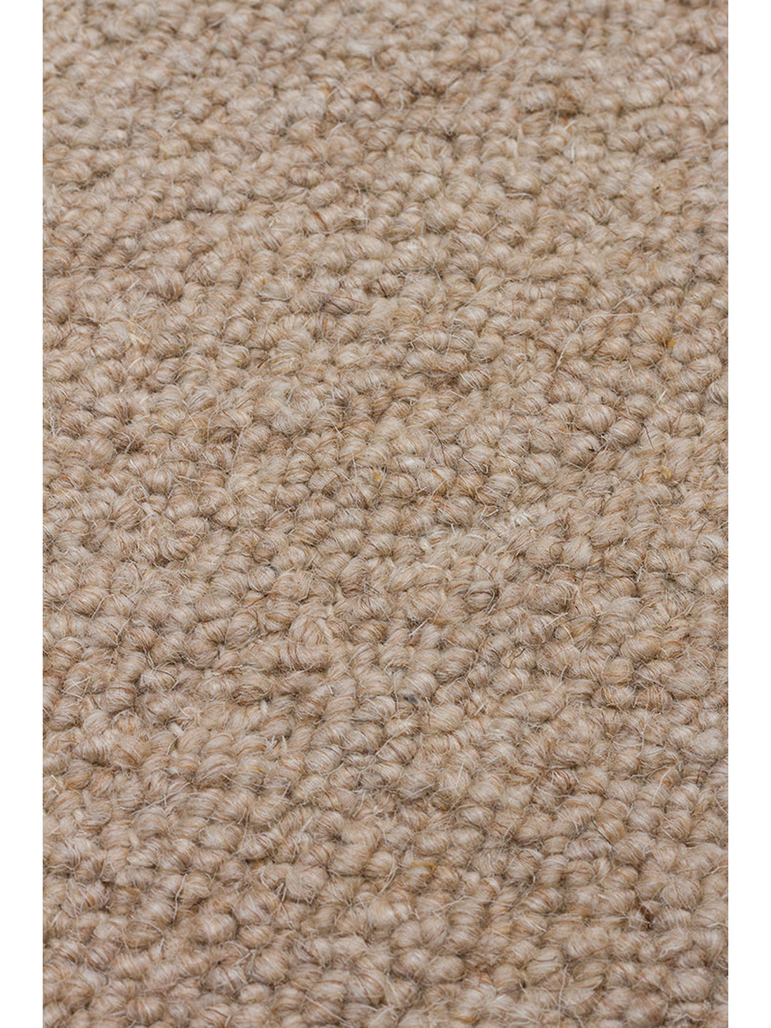 Agra Serie handgeknüpfter Teppich aus Wolle, Polyester und Baumwollmischung BEIGE