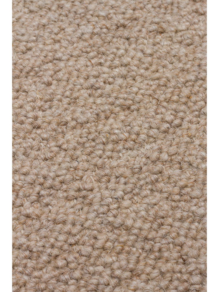 Agra Serie handgeknüpfter Teppich aus Wolle, Polyester und Baumwollmischung BEIGE
