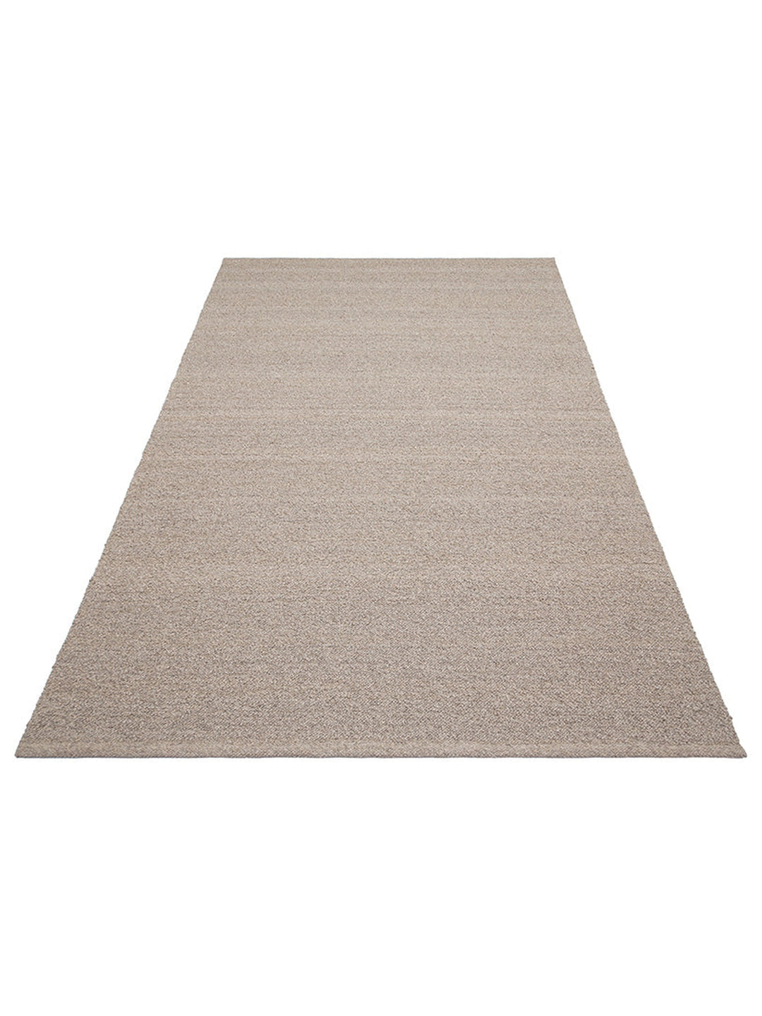 Agra Series Wool Polyester and Cotton Blend Handwoven Rug DARK STONE