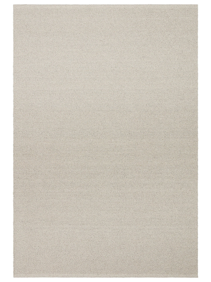 Agra Series Wool Polyester and Cotton Blend Handwoven Rug SILVER
