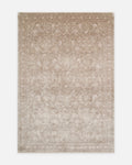 Tapis Uşak TENCEL™ Çırağan 100 % naturel, scintillant, fabriqué à la main sur métiers spéciaux 11 NAT