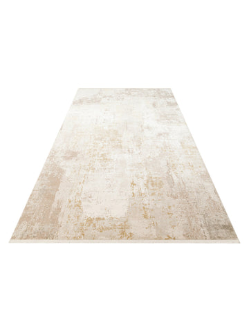 Elegant Özel Işıltılı Yüksek Kaliteli Sık Dokuma Salon Oturma Odası Koridor Modern Halı 34CREAMGOLDX - Carpetdocia