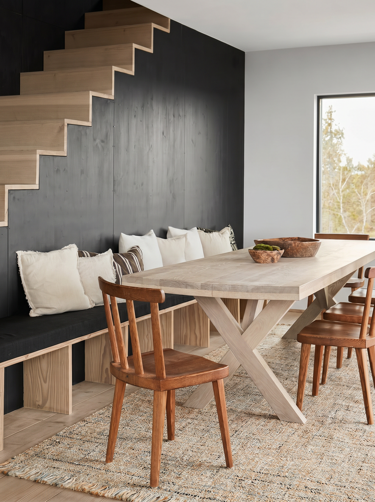 Hitit Serie 100% natürliche Wolle und Jute handgewebter traditioneller Wohnzimmer Sitzbereich Schlafzimmer Teppich GWHITE