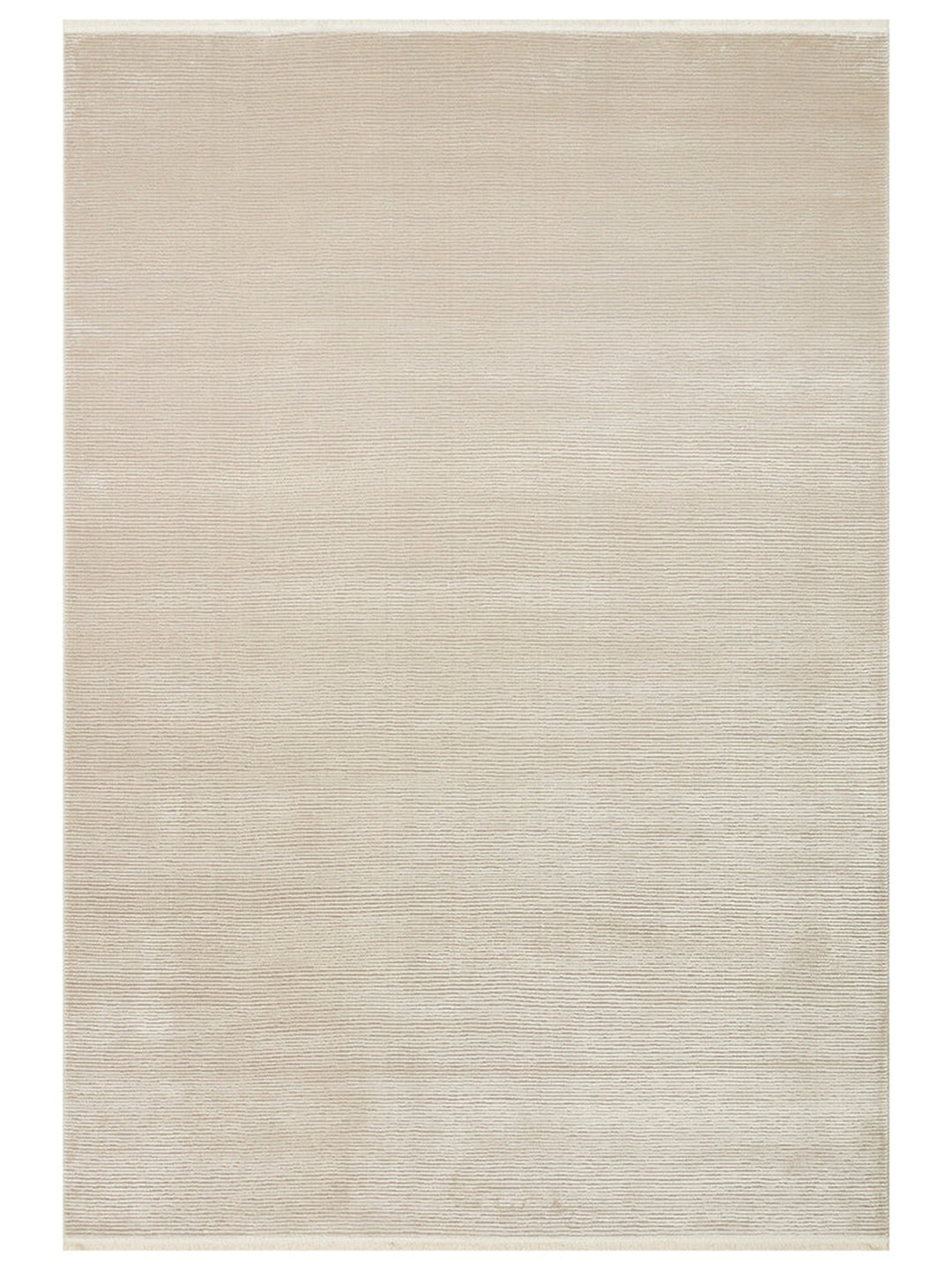 Lucia Serisi Modern Parlak Salon Oturma Odası Yatak Odası Antre Halı PLAIN BEIGE - Carpetdocia