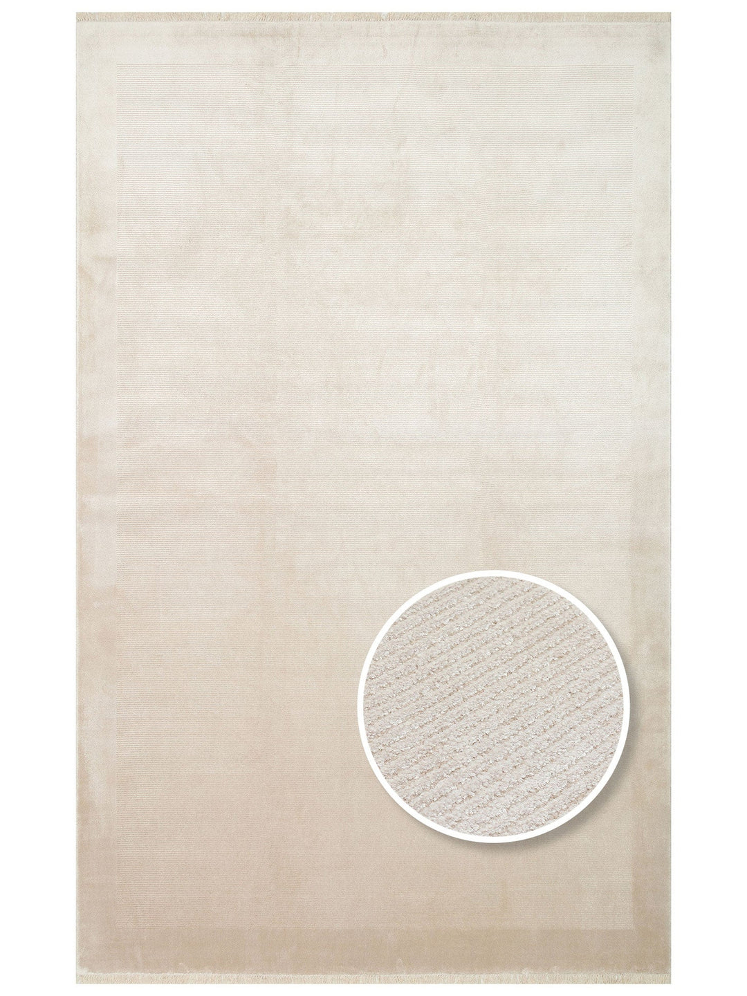 Montenegro Viskon Karışımlı Sade Desenli Sık Dokuma Oturma Odası Salon Koridor Modern Halı 02 VIZON - Carpetdocia